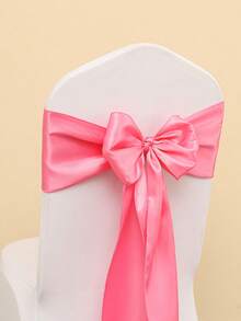 10/1 Set Faja de satén para silla, Camino de mesa decorativo, Adecuado para sillas de boda, Lazo, Atadura de silla, Adecuado para fiesta de cumpleaños, despedida de soltera, fiesta de boda y todas las correas de fijación de sillas de fiesta, Decoración de mesa, Decoración de sillas de lugar de eventos, Decoración de sillas de sala de conferencias de hotel, Decoración de lazos en la parte trasera de las sillas del lugar de la boda, Adecuado para múltiples escenarios