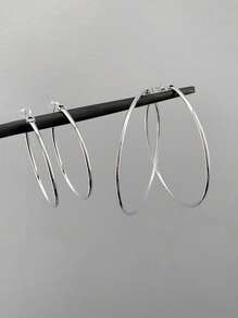 1 对时尚几何珐琅耳环，用途广泛