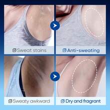 1pc Men's Antiperspirant Stick, Strong Deodorant And Antiperspirant Body Lotion, Classic Cologne Fragrance/Ocean Wilderness Fragrance/Azure Fragrance, Fast Stopper, Reduces Sweating, Gentle Deodorant, Effectively Neutralizes Odor, Long-Lasting Fragrance, Fresh And Soothing Body, 48-Hour Refreshing Effect, Skin-Friendly, Refreshing And Non-Greasy