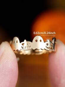 1pc Luxury Colorful Water Drop Stone Ring, Silver Color Multi-Color Claw Set Colorful Cubic Zirconia, Daily Jewelry Gift For Girls - ring - View 11