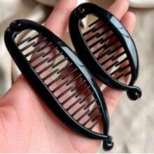 4PCS/2PCS/1PC Large Hair, Multi-Amber Banana Clip, Ponytail Clip, French Elegant High Skull-Top Hairpin, Twist And Twist Clip Hair, Hair Accessory, Hair Accessories,Accessories, Hair Accessories For Women,Fall,Travel, Hair Tools,Accessories Women, Hair Stuff,Fall,Hair,Hair Accessories,Hair Tools,Hair Stuff,Stuff,Beauty Accessories,Gifts,Travel,Gifts For Women,Hair Stuff,Stocking Stuffers,Stocking Fillers,Stocking Stuffers For Women,Stocking Fillers Women, Stocking Stuffers For Adults,Stocking Fillers For Adult,Hair Stuff,Coming-Of-Age Hair Accessory, Hair Accessories,Gift Ideas For Women,Beauty Stocking Fillers, Gifts For Women - Multicolor - View 9