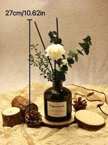 1 件 50 毫升无焰精油扩散器，清新空气香氛，适用于卧室、客厅、浴室