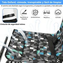 Silla de ruedas plegable, silla de ruedas para ancianos, silla de ruedas para adultos, silla de ruedas retráctil, equipada con cinturón de safe, capacidad de carga hasta 100 kg, reposabrazos plegables, reposapiés giratorios y extraíbles, equipada con función de freno de estacionamiento, función de freno de bloqueo de la rueda trasera, tamaño compacto, se puede poner en una bolsa - Negro - Ver 5