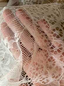 1pc 14*118inch Lace Table Runner,Embroidered Boho Wedding Table Runners,Vintage Rustic Lace Cloth Runner For Wedding Party Bridal Shower Decorations.