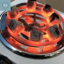 Estufa eléctrica de doble cabezal para uso doméstico (colores aleatorios) - Tipo de Enchufe A USA (110-127V) - Ver 3