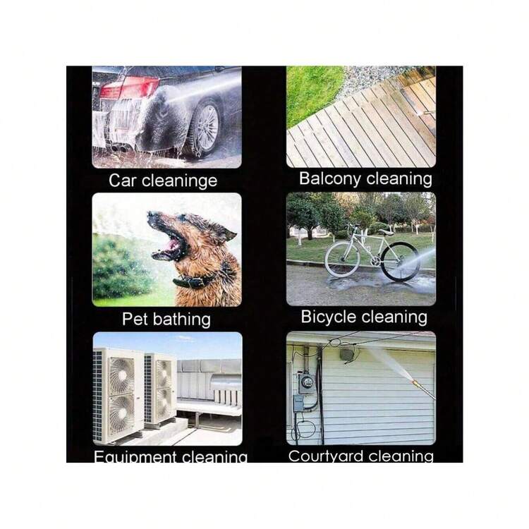 88V Car Washing High Pressure Tool Set, Cordless And Easy Operation, Strong Water Pressure For Fast Stain Removal, Suitable For Home & Small Scale Commercial Use, High Efficiency - 88伏特+盒子 - 查看 7