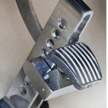 Steel Stainless Car Clutch Lock Car Accessories Throttle Accelerator Security Anti-Theft Tool Universal Auto Brake Pedal Lock