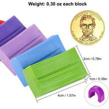 CiaraQ Small Block Polymer Clay Starter Kit, Oven Bake Clay, DIY Molding Clay, Great For Kids, Beginners