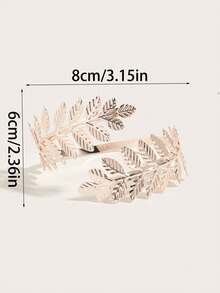 1pc/2pcs Metal Leaf Curtain Rings, Suitable For Curtain Decoration And Fixing