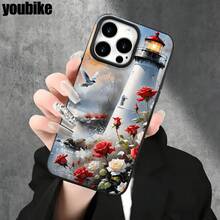 Fundas y carcasas protectoras con diseño de rejilla de faro y orificios grandes. Compatibles con las series 16 Pro, 16, 15 Pro, 14, 14 Plus, 14 Pro, 13, 13 Pro, 12 Pro y 11/11 Pro. Regalos para cumpleaños y celebraciones. - Blanco - Ver 4