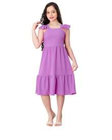 Short Plain Tank Top Dress - Lila Púrpura - Ver 3