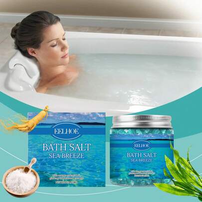 Sea And Surf Body Wash Bath Sea Salt  Gentle Cleansing, Smooth Moisturized Skin Refreshing Non-Sticky Body Care Sea Salt