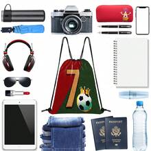 Drawstring Backpack, Durable Creative Pattern Drawstring Backpack For Travel, Fitness, Hiking