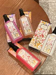 PEACH JO+ 1 Bottle 100ml Vanilla Coconut Fragrance Mist, Featuring Notes Of Cinnamon Bun, Lavender, Coffee, Lily Of The Valley, Jasmine, And Gardenia. Air Freshener, Portable Fragrance Spray, Refreshes Air With Long-Lasting Scent, Suitable For Living Room, Bathroom, Hotel, Christmas, Valentine's Day Gift. - Multicolor - View 5