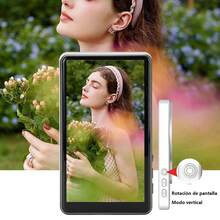 Vlog Pantalla Monitor Con Bocina Sincronizar Cámara Trasera - Gris - Ver 6