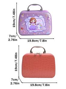 Children's Pretend Makeup Toys, Girls' Handbag Playset, Toy Set For Roleplay, Gift For Girls On Birthday/Halloween/Christmas - Multicolor - View 10