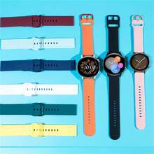 1pc/2pcs/3pcs 18mm 20mm 22mm Soft Silicone Strap Watchbands Smartwatch & Wristband Replacements Watch Band, Adjustable Quick Release Wristband Compatible With Samsung Galaxy Watch Active 2 40mm,44mm, Active 42mm 3 4 5 6,Gear S2 S3 Frontier,Classic,HuaweiWatch GT 2 3 Pro 42mm 46mm,Honor Amazfit GTS 2 BIP