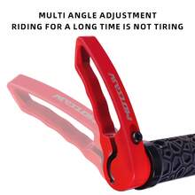 Lightweight Hollow Aluminum Alloy Mountain Bike Handlebar Grips, Integrated Rest Grip