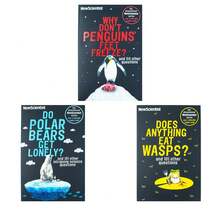 New Scientist 3 Books Set (Why Don't Penguins' Feet Freeze, Do Polar Bears Get Lonely, Does Anything Eat Wasps)