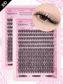 160/190/200 件簇状睫毛单根睫毛混合 8-16 毫米 C 卷睫毛延长簇状睫毛 DIY 睫毛延长在家睫毛簇、睫毛簇、单根睫毛、睫毛、假睫毛 - C - 查看 12