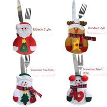 1 szt. torebek na prezenty świąteczne ze ściągaczem i uroczymi świątecznymi postaciami, funkcjonalne do przechowywania prezentów, dekoracji choinkowej i świątecznych scenariuszy na przyjęcie