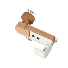 2pcs Iron Door Hook - Rustic Metal Over-The-Cabinet Hanger - Space Saving Closet Organizer For Robes & Bags - Farmhouse Home Decor