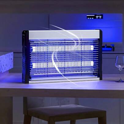 OBOVAY USB Powered Electric Mosquito Swatter, Indoor & Outdoor Mosquito Killer, With Hanging Strap, Suitable For Home, Office, Warehouse, Backyard, Patio And More