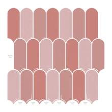 4/10/20 piezas Pegatinas de pared creativas 3D de mosaico de plumas - Resistentes al aceite y a la humedad, autoadhesivas, para azulejos de cocina y baño - Apropiadas para salpicaderos, renovación de paredes, decoración de paredes de baño y decoración de comedores