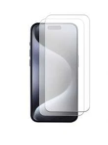 2pcs High Definition Tempered Glass Screen Protector, Anti-Scratch, Waterproof, Shatterproof, Smooth Touch, Advanced Adhesive, Easy Installation, Compatible With IPhone 17 Pro Max/17 Pro/17 Air/17/16 Pro Max/16 Pro/16 Plus/16/15 Pro Max/15 Pro/15 Plus/15/14/13/12 And Other Models