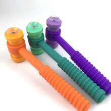 1pc Suction Cup Hammer, 4 Colors, Cognitive Cards, Literacy Games, Suitable For Classroom, Party Games, Teaching Aids - Multicolor - View 5