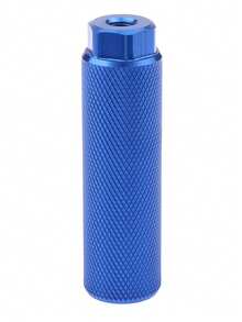 1pc Outdoor Hexagonal Bicycle Aluminum Alloy Kickstand - Rocket Tube Bicycle Pedal Shaft, Multi-Color