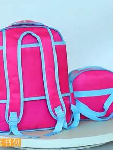 Mochila Niño PrimariaCombo 3 Piezas 3d Luz Led Escolar Lonchera + Lapicera Set Combo Mochila Escolar - M 6005 - Ver 3