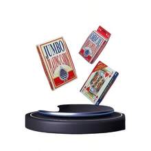 54 piezas Juego de Cartas de Juego Gigantes, Cartas de Juego Gigantes de Alta Calidad y Duraderas Adecuadas para Adolescentes y Adultos, Excelentes para Juegos de Fiesta y Magia, Regalo Único y Novedoso para Halloween, Navidad, Fiestas - Multicolor - Ver 7