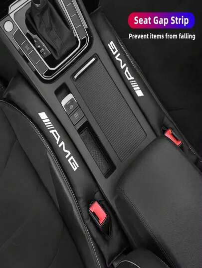 1pc Car Seat Gap Filling Plug Cushion Side Seam Leak Proof Strip For Mercedes Benz AMG E S C A B Class GLE GLS CLS GLC CLA GLA