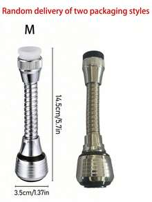 1/2/5pcs 360° Swivel Faucet Extender With 2 Modes - Extendable & Rotatable, Splash-Proof Nozzle, - Multicolor - View 3