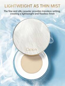 CATKIN CATKIN Chic Luxury Loose Baking Setting Powder 15g Silky, Weightless, Blurring, Smooths, Minimizes Pores And Fine Lines Vegan Formula Natural Medium C02 SHIMMER IVORY