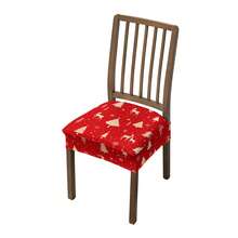 1/2/4/6pcs Printed Christmas Dining Chair Seat Covers, Stretch Removable & Washable Dining Chair Seat Protectors - Multicolor - View 20