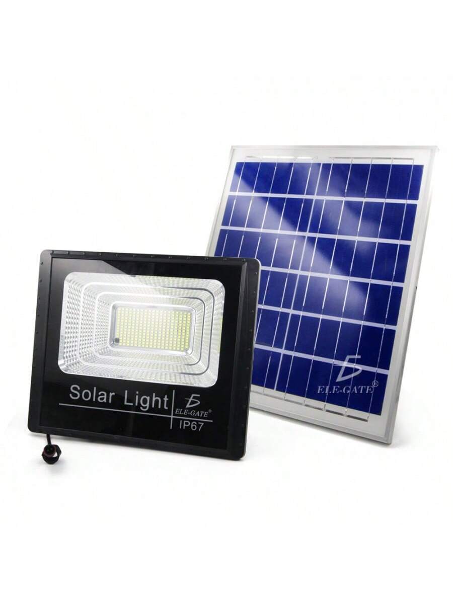 Lámpara solar de jardín panel solar LED de 100W