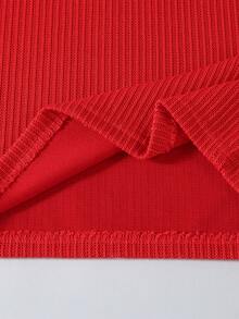 2pcs/Set Girls Casual Long Sleeve Top And Butterfly Print Blue Straight Leg Jeans Pants Outfit, Autumn/Winter New Arrival - Multicolor - View 9