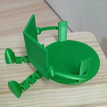 趣味厕纸架 - 一款实用又充满艺术气息的厕纸架,关节可活动,是浴室纸巾架的理想之选。适用于办公室、家庭浴室或任何洗手间。 - 彩色 - 查看 7