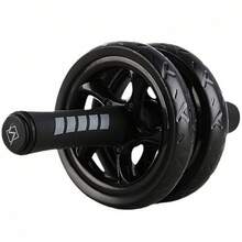 1pc Home Gym Fitness Equipment Ab Roller Wheel - Abdominal Core Strength Training With Non-Slip Handles & Dual Wheel Design, Full Body Workout Equipment For Men & Women, Perfect For Home Exercise, Yoga, Pilates, Cross Training (Ab Roller, Core Workout Gear, Home Fitness Equipment, Exercise Wheel, Strength Training Tools)