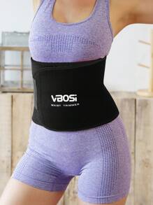 VBOSI 1 Piece Women Men Adjustable Unisex Neoprene Sweat Waist Trainer Band For Running Weightlifting Gym Sports Gym Gym Accessories Fajas Lumbares