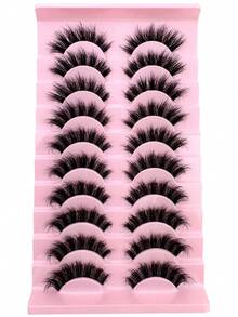 False Eyelashes Strip Lashes, Lashes, Eyelashes, Fake Lashes - Fluffy Lashes - View 7