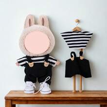 (Excluding Doll And Shoes) Clothing Set Suitable For 6.69 Inch Mini Doll. These Fashionable And Cute Outfits Are Suitable For Women's DIY Doll Accessories, Keychains And Bag Decorations. They Are Great For Birthday Gifts, Holiday Gifts And Christmas Gifts. - Multicolor - View 6