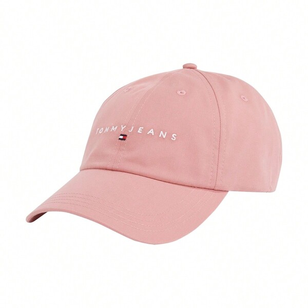 Tommy Hilfiger Linear Logo Women's Baseball Cap Pink
