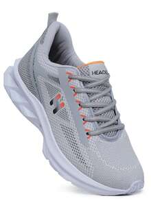 Women's Sports Shoes For Walking, Gym, Workouts, White Cloud Sole - 橘色 - 查看 4
