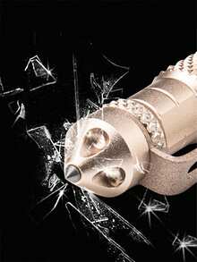 1 Penna tattica militare con 1 ricarica nera e vetro infrangibile, adatta per uomini, padri, mariti e le loro tattiche di sopravvivenza multifunzionali