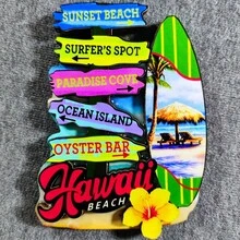 1 件木制复古冰箱贴，带有旧金山、纽约、洛杉矶、迈阿密、波士顿、拉斯维加斯、华盛顿特区、新奥尔良等著名城市地标，家居装饰磁性贴纸，创意礼物，适用于办公室、卧室、厨房、钉板、金门大桥