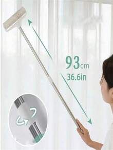 6pcs Retractable Carpet Lint Roller, Large Carpet Cleaning Brush Suitable For Sofa, Rugs, Clothing, Pet Hair Removal, Household Cleaning With Adhesive Paper Roller - Multicolor - View 5