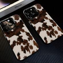 Funda de Teléfono de Camuflaje Creativa Clásica Compatible con iPhone 16, 15, 14, 13, 12, 11 Pro Max, X, XR, XS Max, 8, 7 Plus, con una Cubierta Trasera Mate Antigolpes., Funda de Teléfono de Diseñador, Funda Protectora, Funda Linda para iPhone, Funda a Prueba de Golpes, Funda de Uso Diario, Diseño de Camuflaje, Cubierta de Teléfono Elegante, Material Duradero, Cubierta Resistente a los Arañazos, Funda Ligera, Cubierta Delgada para Teléfono, Usuarios de iPhone, Compradores Conscientes de la Moda - Blanco y Negro - Ver 5